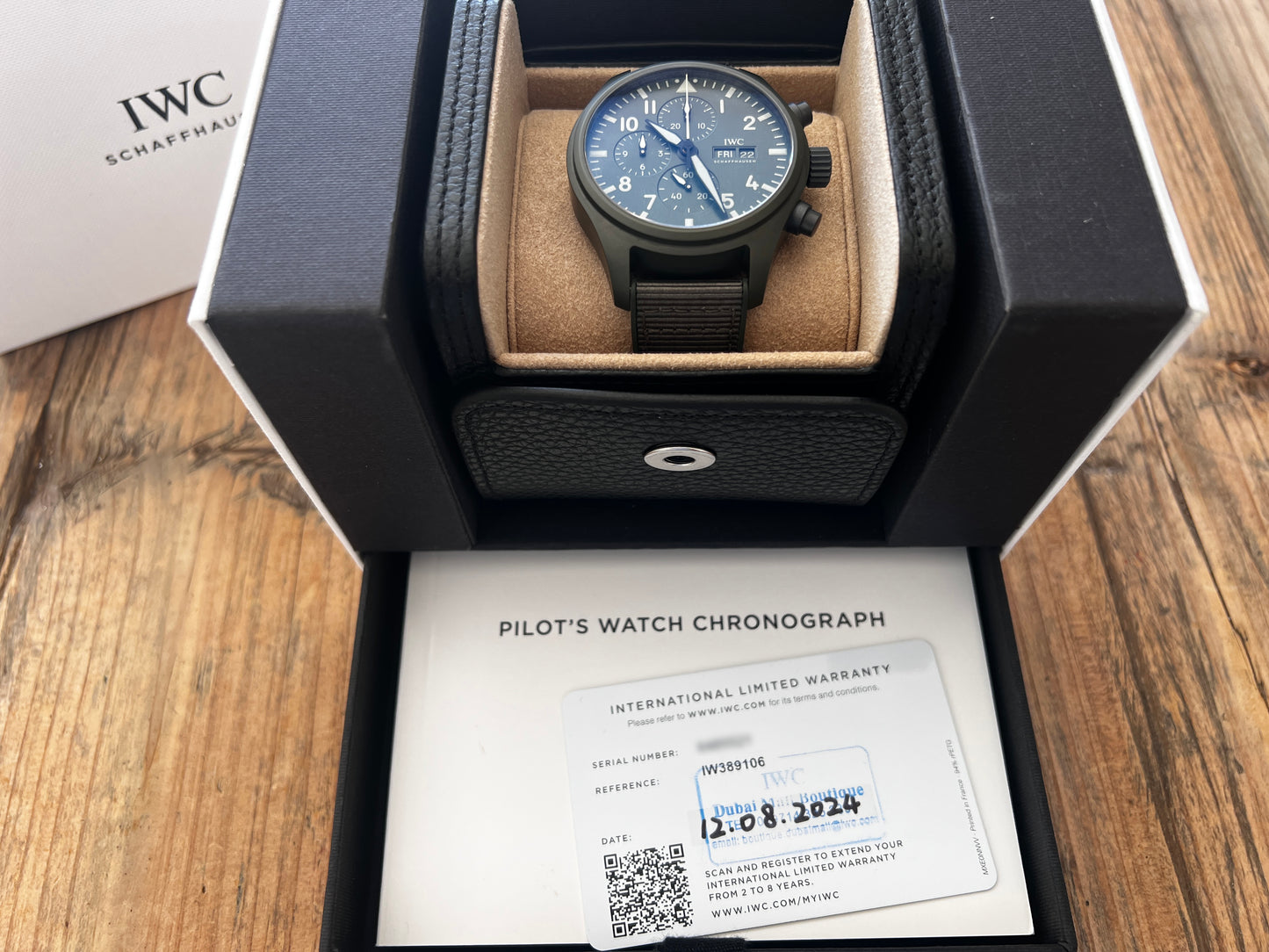 IWC Pilot Chronograph Top Gun IW389106 “Woodland” (2024)